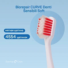 Зубная щетка Biorepair CURVE Denti Sensibili Soft