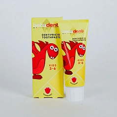 Зубная паста Betadent Kids малина (3-6 лет), 75 мл