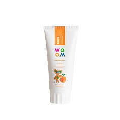 Зубная паста WOOM KIDS PEACH (от 3 до 8 лет), 50 мл