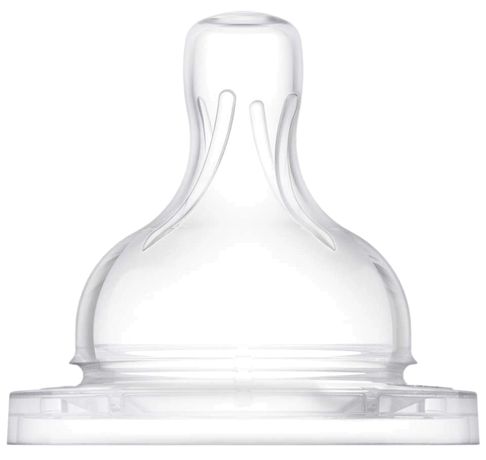 Соска Philips AVENT Anti-colic со средним потоком 3мес+ (2 шт) SCF633/27 - изображение 2