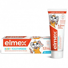 Зубная паста Colgate Elmex Baby от 0 до 2 лет, 50 мл