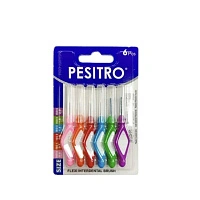 Набор ёршиков Pesitro ultra clean mix, 6 шт
