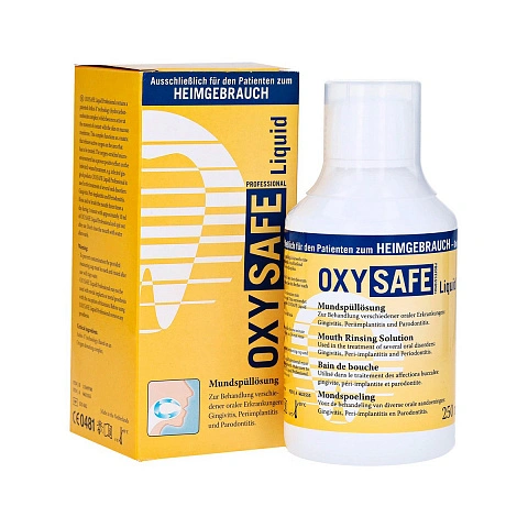 Ополаскиватель miradent OXYSAFE Liquid Professional, 250 мл - изображение 1