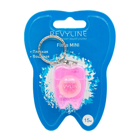 Вощеная зубная нить Revyline floss mini, 15 м - изображение 9