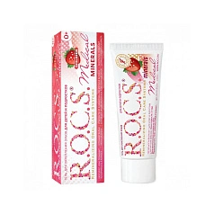 Гель для укрепления зубов R.O.C.S. Medical Minerals со вкусом клубники, 35 мл