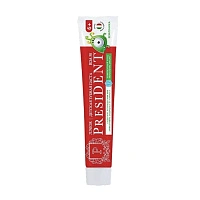 Зубная паста PRESIDENT Земляника (с 6-ти лет), 70 гр