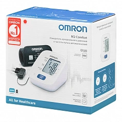 Тонометр OMRON M2 Comfort с адаптером (HEM-7123-ALRU)