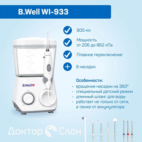 Ирригатор B.Well WI-933 - изображение 4