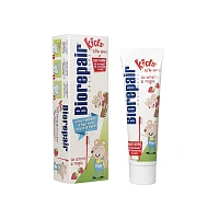 Зубная паста Biorepair Kids со вкусом земляники (от 0 до 6 лет), 50 мл