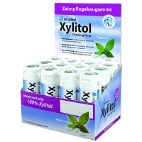 Жевательная резинка miradent Xylitol Перечная мята