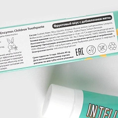 Зубная паста Intelligent Natural Enzymes Children со вкусом мяты и фруктов (с 6 мес), 40 г