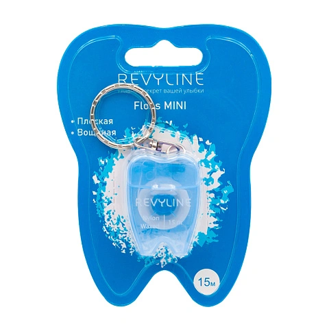 Вощеная зубная нить Revyline floss mini, 15 м - изображение 16