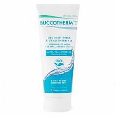 Зубная гель-паста BUCCOTHERM для чувствительных десен без фтора, 75 мл