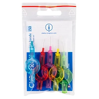 Набор ёршиков Curaprox CPS 150 Mix (0,6- 1,1 мм), 5 шт