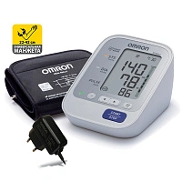Тонометр OMRON M3 Expert (HEM-7132-ALRU) Адаптер+Универсальная манжета
