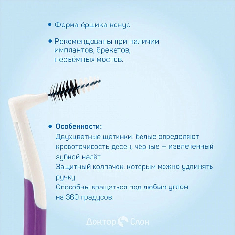 Набор ёршиков Interprox Plus Maxi (2.1 мм), 6 шт - изображение 3