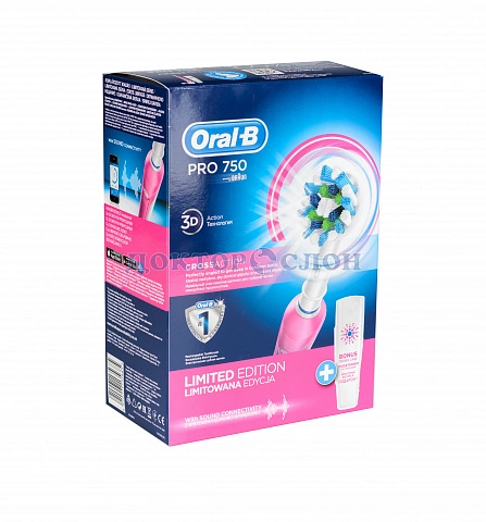 Oral-B Pro 750 Crossaction Pink D16.513.U - изображение 9