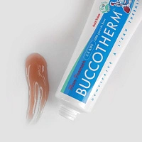 Зубная гель-паста BUCCOTHERM со вкусом клубники (от 2 до 6 лет), 50 мл