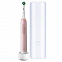 Электрическая зубная щетка Oral-B Pro 3 3500 Cross Action Pink D505.513.3X - изображение 1