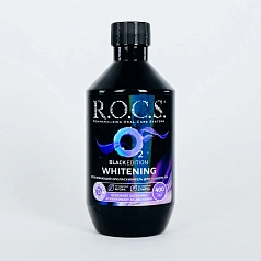Ополаскиватель R.O.C.S. Black edition Whitening, 400 мл