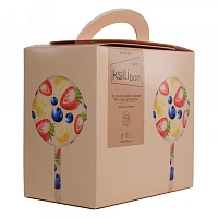 

Леденец на палочке Ksilibon Lollipop Gift Box MIX Клубника/Голубика/Банан, 12 шт.