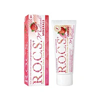 Гель для укрепления зубов R.O.C.S. Medical Minerals со вкусом клубники, 35 мл