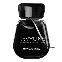 Зубная нить Revyline PTFE Black Edition, 50 м