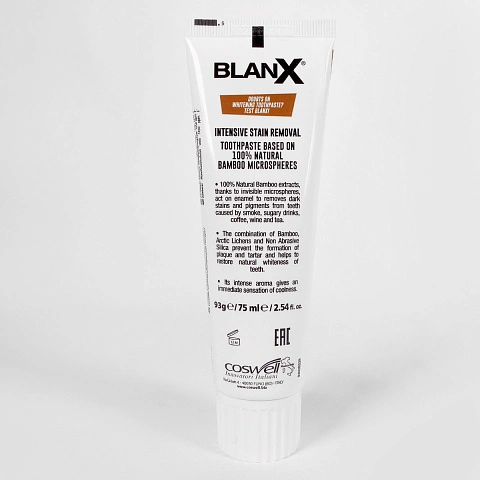 Зубная паста Blanx Intensive Stain Removal для удаления пятен, 75 мл - изображение 7