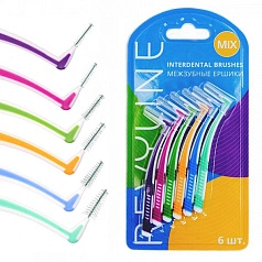 Набор ёршиков Revyline Mix (0,6-1,6 мм), 6 шт