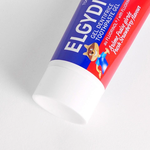 Зубная паста-гель Эльгидиум Kids от кариеса со вкусом свежей клубники (от 3 до 6 лет), 50 мл - изображение 5