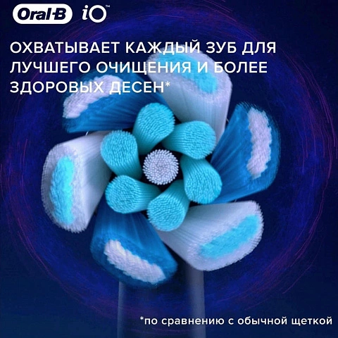 Braun Oral-B iO RB Ultimate Clean Black (6 шт.) - изображение 2