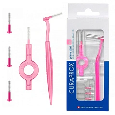 Набор ёршиков с держателем Curaprox CPS 08 (0,8 мм), 5 шт