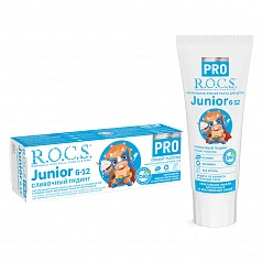 Зубная паста R.O.C.S. PRO Junior Сливочный пудинг (от 6 до 12 лет) 60 мл