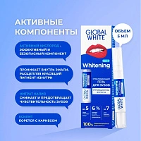 Global White Whitening до 3 тонов карандаш отбеливающий