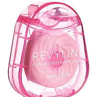 Зубная нить Revyline вощеная Bubble Gum, 50 м