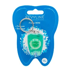 Вощеная зубная нить Revyline floss mini, 15 м